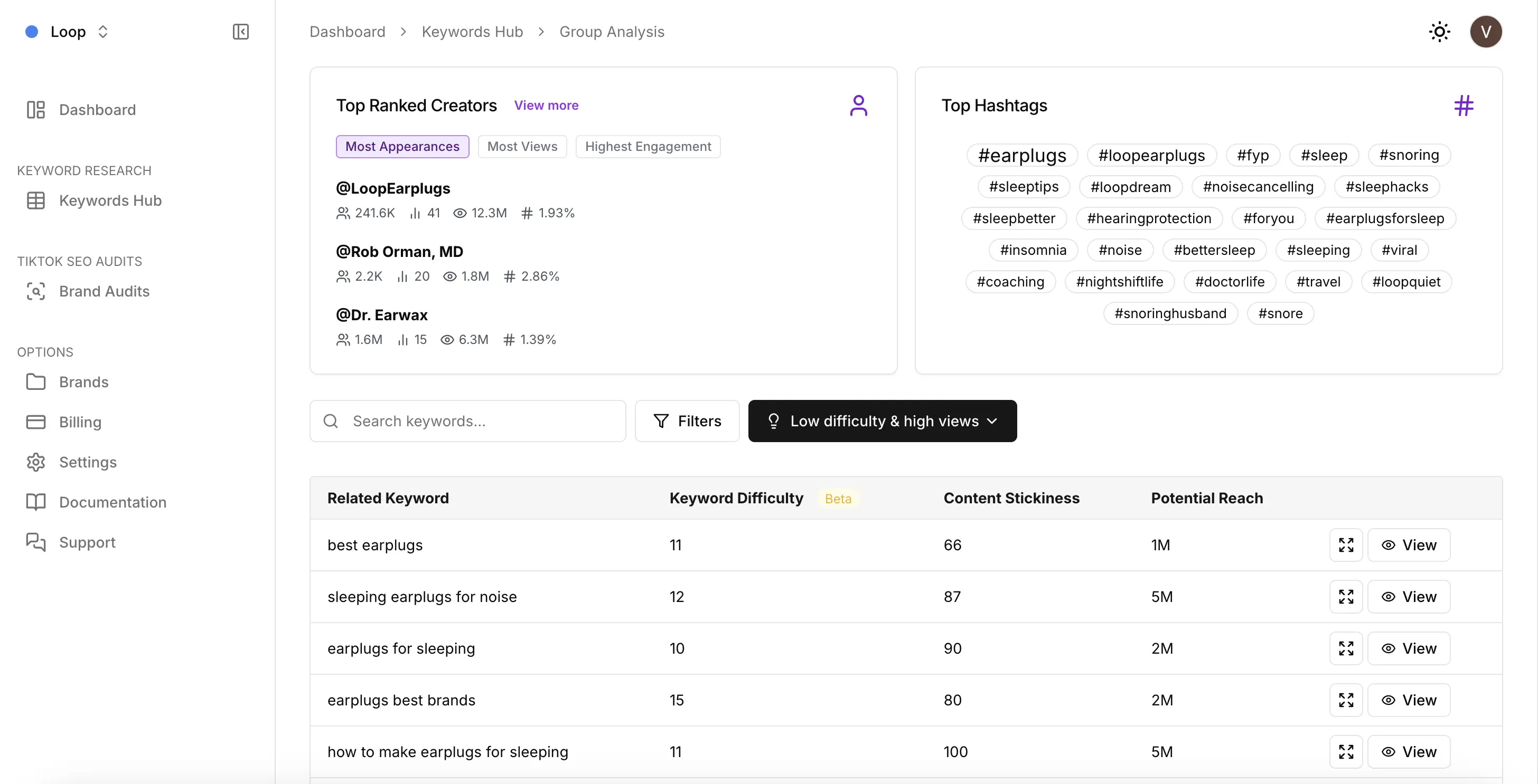 TikTok Search Data